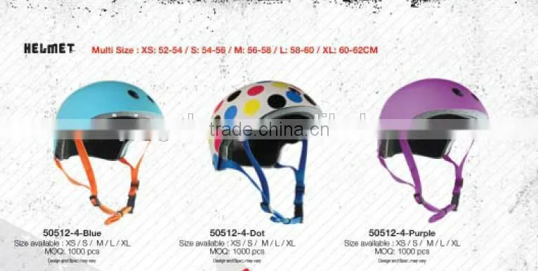 customized sports safety kids skateboad helmet
