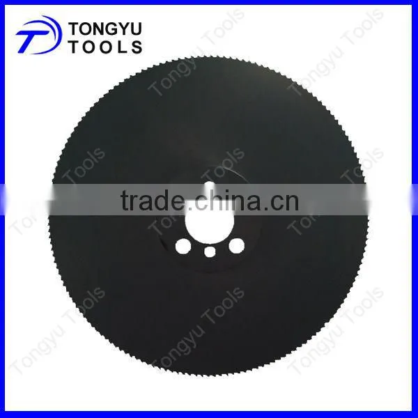 TIN Coated HSS circular saw blade, HSS Metal Slitting Saw Blade
