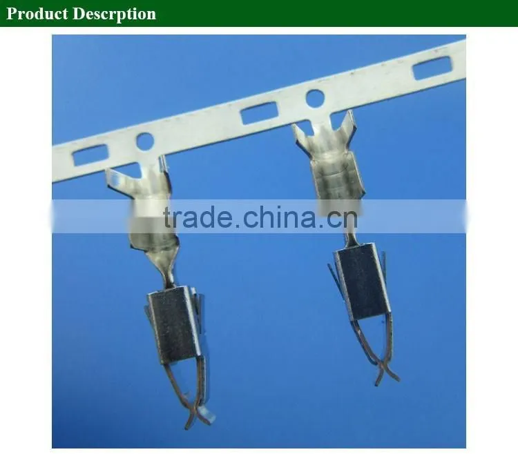 2-929937-1Jun-Pow-Tim Kontakt phosophor bronze and stainless steel tin plate motor wire terminal