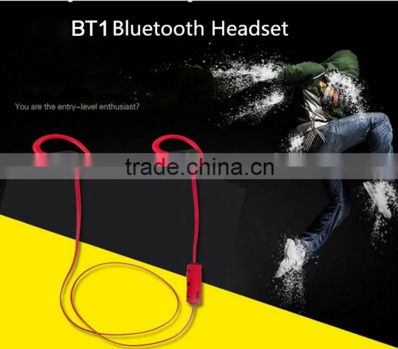 Newest Sports Wireless sweat-proof bluetooth earbud With Microphone 4.0V, portable sport