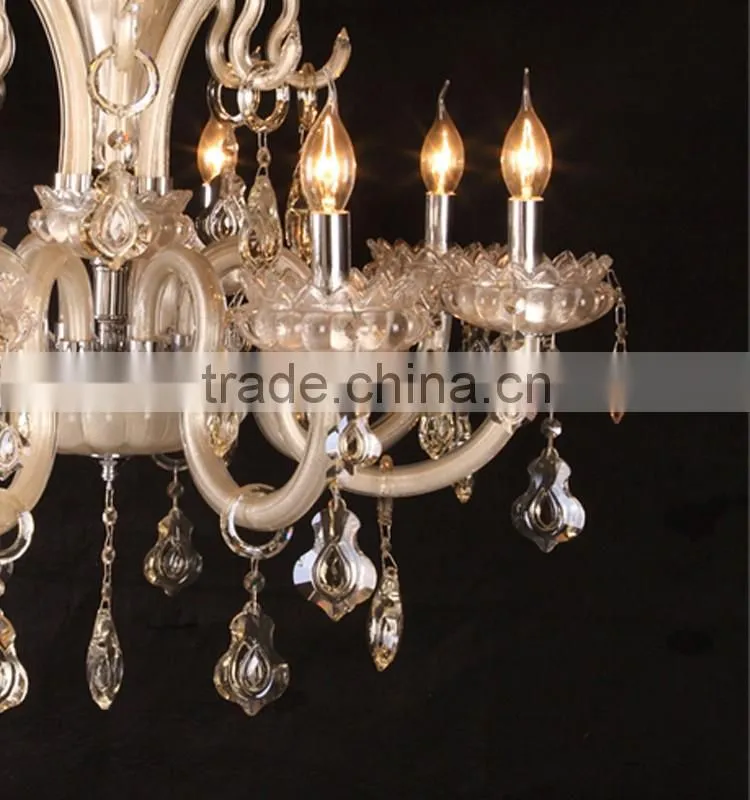 Modern round chandelier with 8 light for home decore