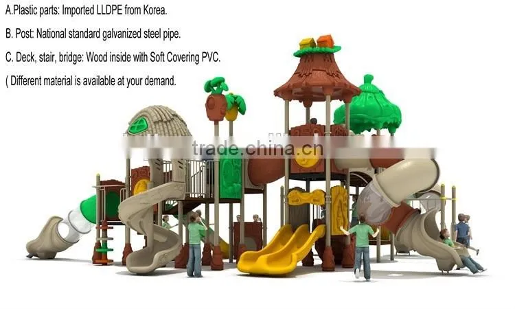 China Steel and plastic gym equipment for kids fitness