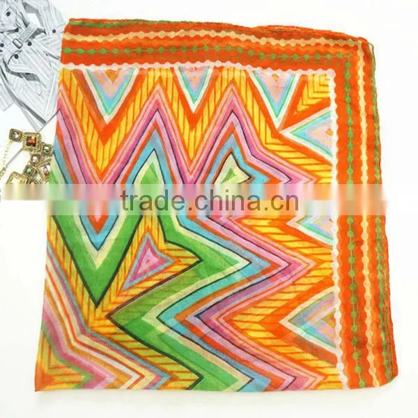 The newest fashion square hijab scarf