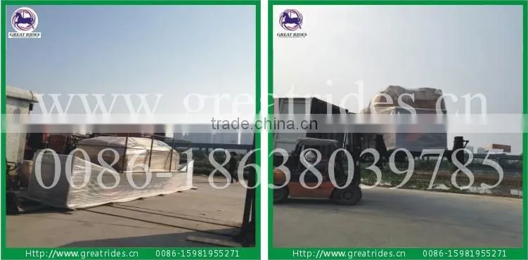 Popular funfair kids rides electric mini flying car