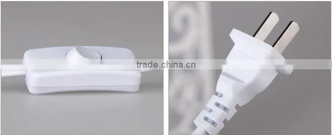 New Beautiful Modern Pure White Carved Pattern LED Light
