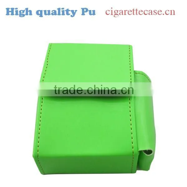 sunny pu leather cigarette case cigarette holder leather pouch for cigarette pack