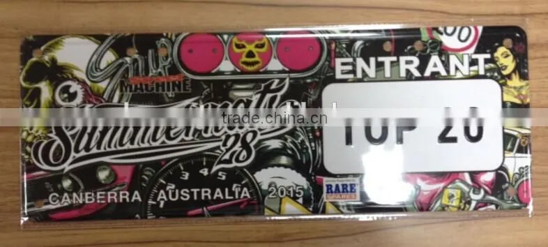 personalized decorative Australia car license plate