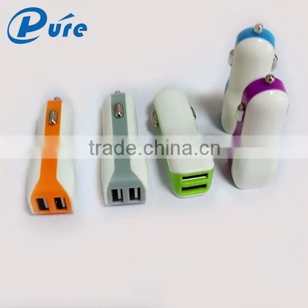Accepted OEM 2A output electric car charger, portable car battery charger for Mobile phone Accessories/Mp3/Mp4/Power tool car