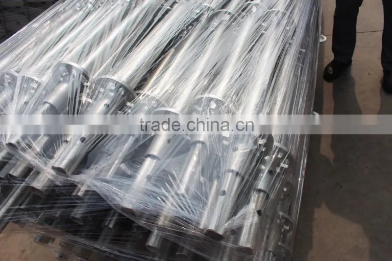 BS1139 Hot Dipped Galvanized Steel Scaffolding pipe