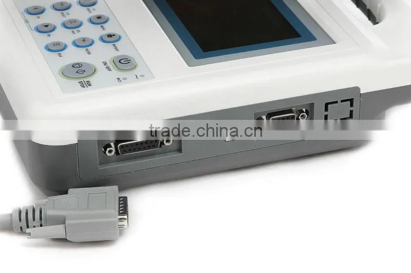 CE & ISO approved Digital 3-channel Vet Electrocardiograph Veterinary ECG EKG machine