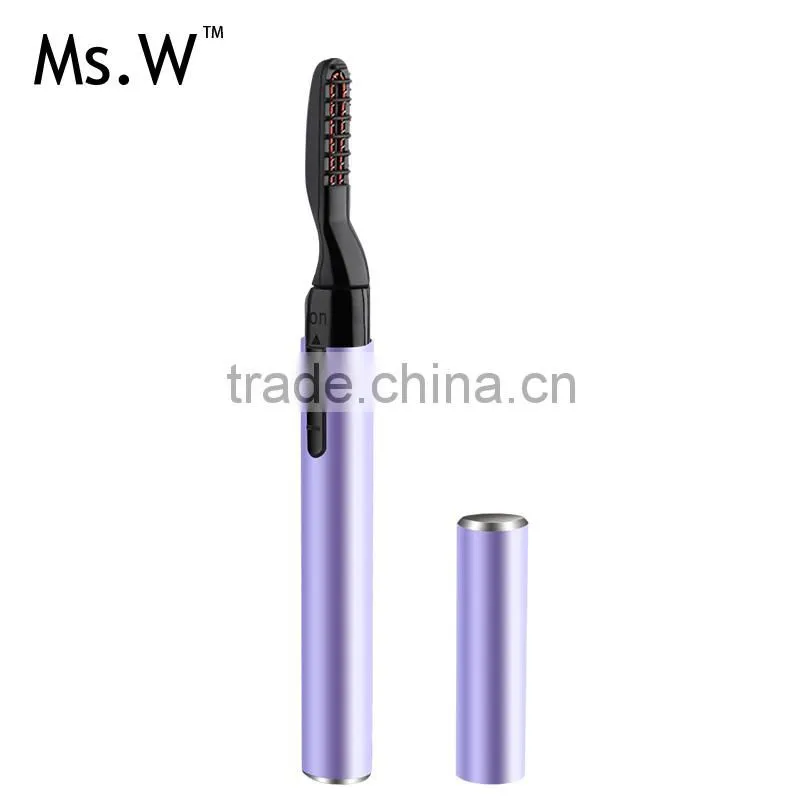 Portable Battery operated electric heated eyelash curler