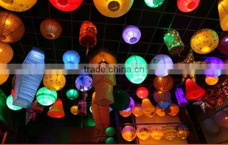 Fashion design various colors decorative paper lantern for sale