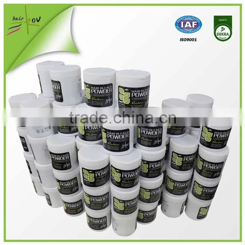 Dust-free hair bleaching hair powder