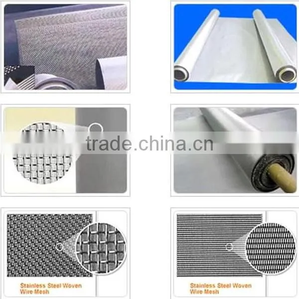 33 micron stainless steel 400 mesh 316L filter filtration oil screen 24''X48'' wire mesh