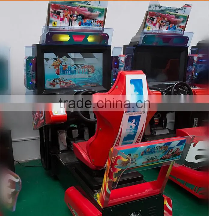 3D sonic car racing game machine,electronic racing car game machine