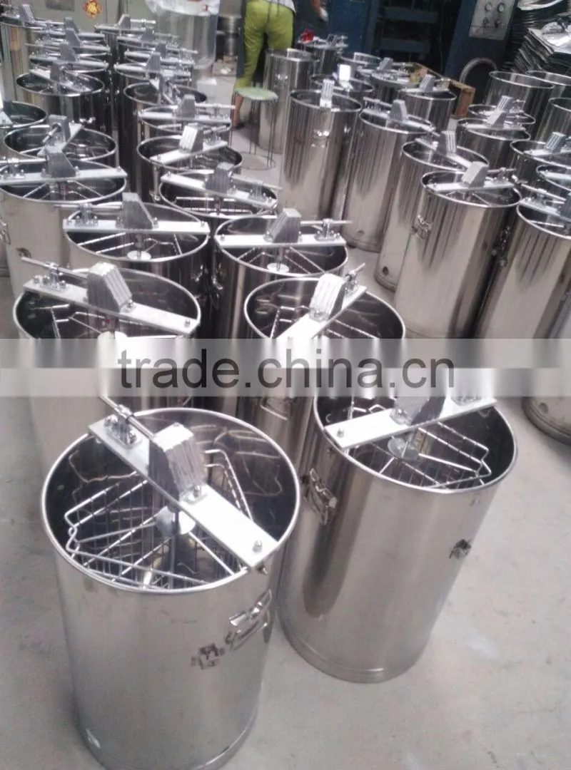 Wholesale beekeeping tools 4 Frames stainless steel Honey Extractor