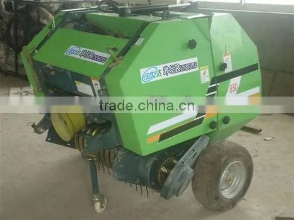Tractor powered square hay, CE certificate, Match 25-50HP tractor, 3Point link, PTO drive