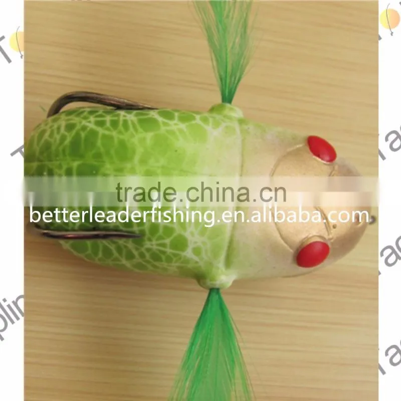 Attractive fishing frog lure with 55mm length