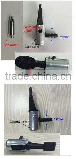 pump parts,pump connector for A/V or E/V or F/V,bicycl pump hose