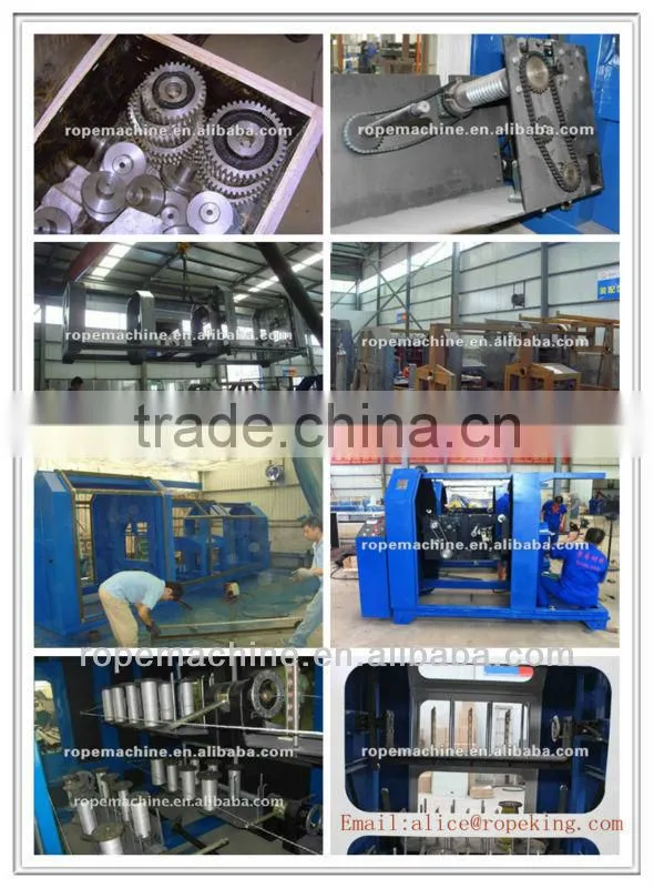 Rope Making Machine M :0086 15163879588 email:alice@ropeking.com