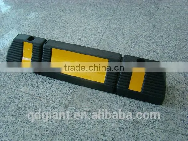 Parking lot wheel chock 596mm length