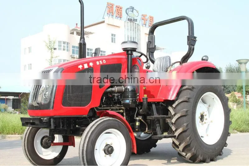 hot sell agricultural 8n tractor 85hp 2wd QLN850