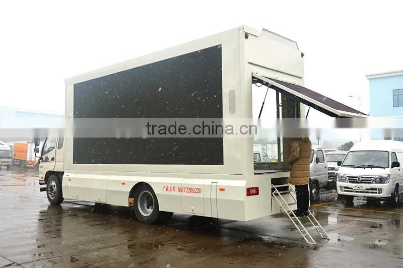 Foton Aumark 3 Led Screens Lift Led Advertising Truck
