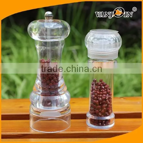 150g Dry Black Pepper Grinder with Adjustable Fine Precision Grinding