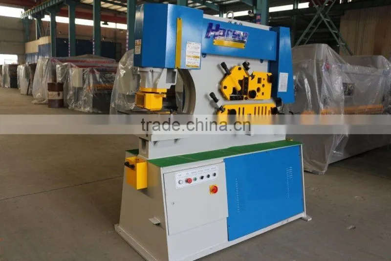 hydraulic Dual Cylinder Hydraulic Ironworker/round /square bar cutting hydraulic ironworkers
