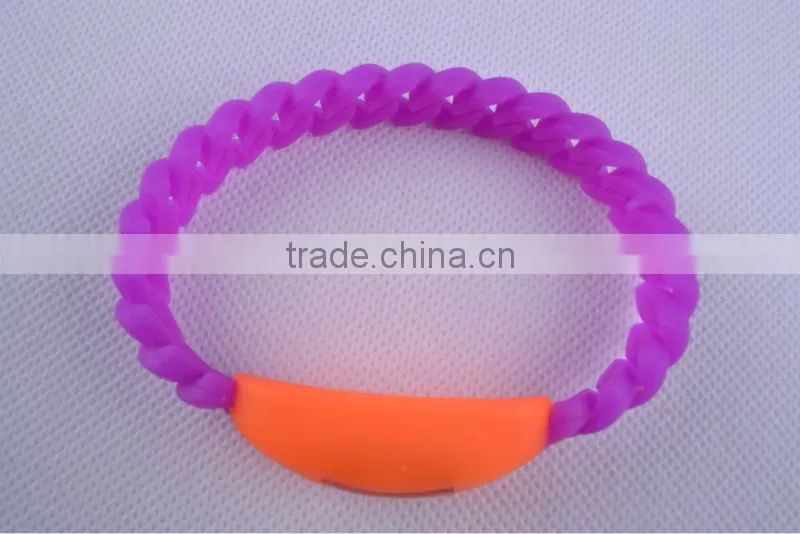 New sports silicone watch led watch trendy digital twist watch