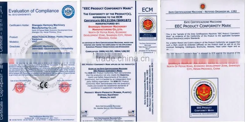 China manufacturer waste rubber/tire/plastic pyrolysis plant