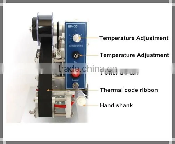 HP-30 Manual Ribbon Coding Machine
