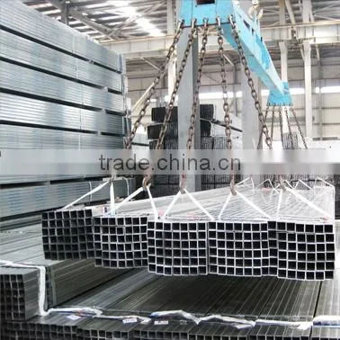 60-80g/m2 30*30*1.5mm pre galvanized tubes for greenhouses