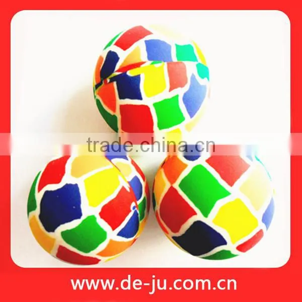 Orange Rubber Cheap Halloween Printing Bouncy Ball