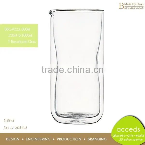 FREE SAMPLE Microwave Safe Milk Drinking Glass