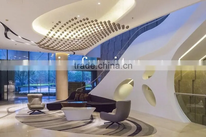 Glacier White designed interior decorating wall