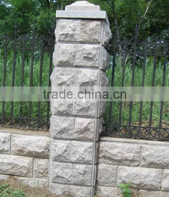 The mushroom stone of wall stone,the building stone,slate