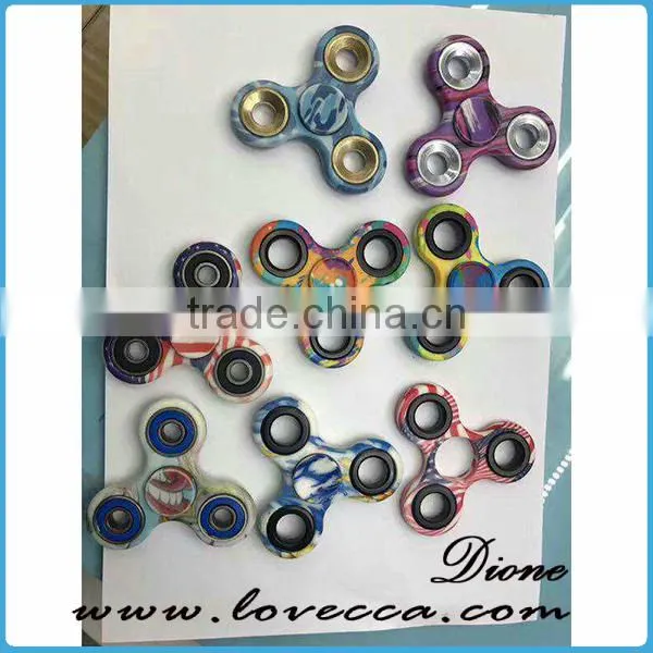 Factory Wholesale New design Small noise Bearing finger spinner Relieve Stress Fidget spinner toys