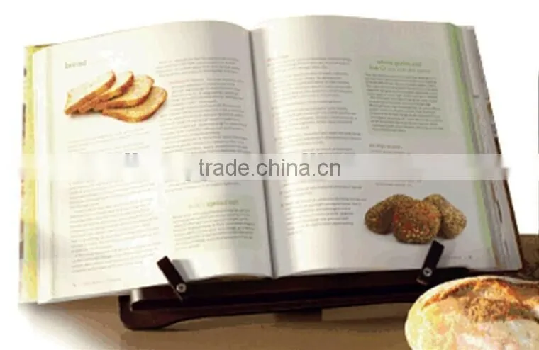 Hands free book reading rest book holder
