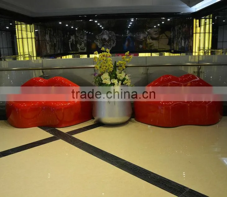 Outdoor fiberglass chair