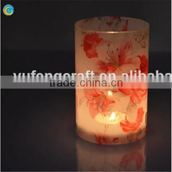 Floral Spring Votive Candle Holder Party Favors