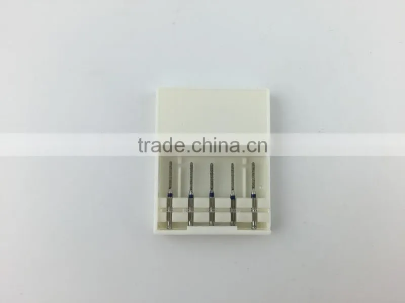 Mini high-quality electroplated diamond dental polishing bur set