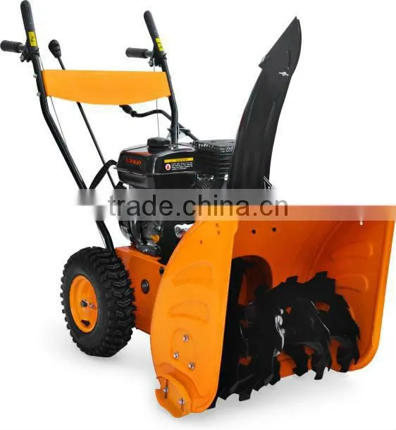 6.5HP Yard Snow Blower Cleaning Machine/Yard Snow Thrower Cleaner Machine With Electric Start