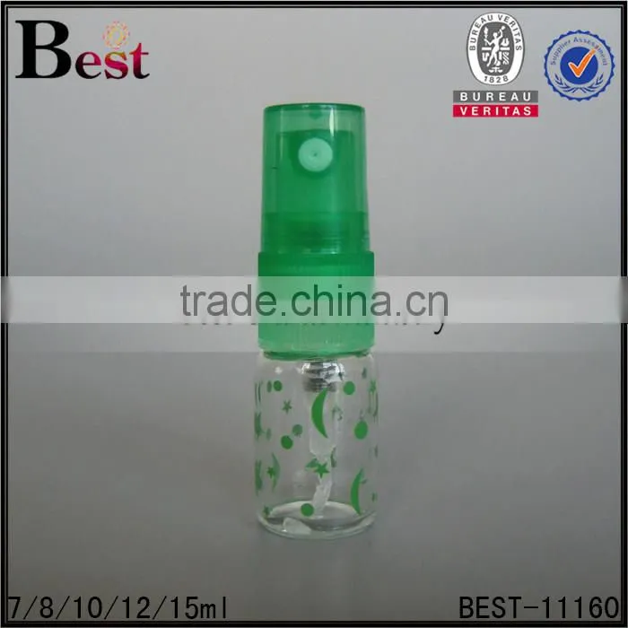 7ml 10ml 12ml perfume spray bottle clear empty atomizer perfume spray bottle round shape pocket size perfume spray bottle