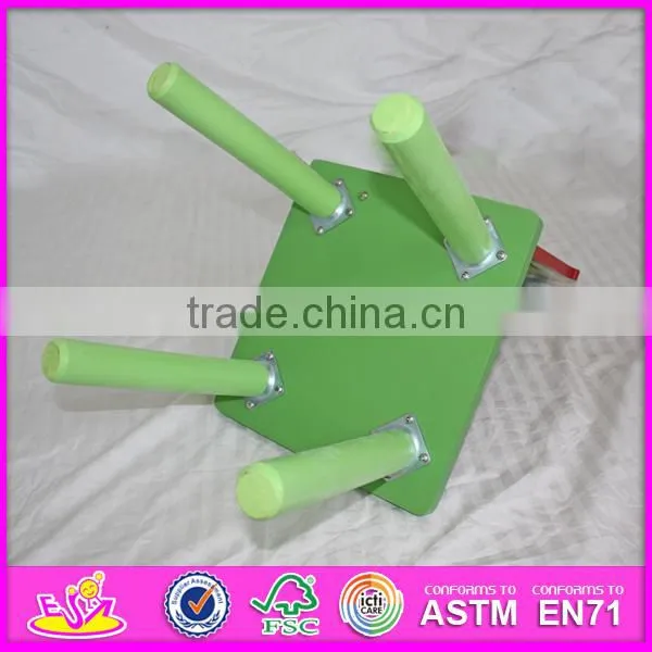 Lovely wooden table and chair toy for kids,wooden toy table and chair set for children,cute wooden table and chair W08G129