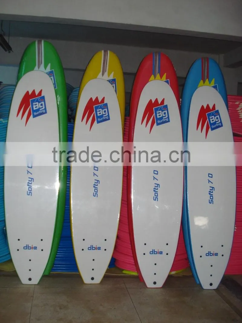 Soft surfboard/surfing board/BG surfing