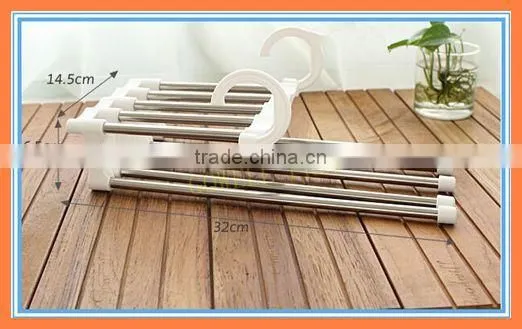 Trousers Hanger/Rack, Multifunction Pants Hanger/Rack,Foldable Trousers Hanger/Rack