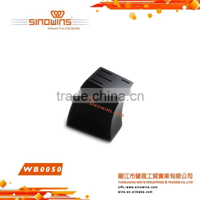 CB0050 Wooden Block 5pcs Slotted Kitchen Knife Set Stand