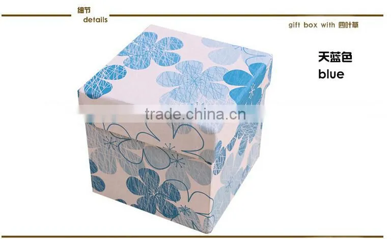 Gift box packaging engagement window gift box