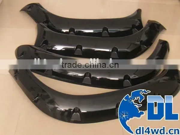 High quality wheel arch flare wheel fender flares for mitsubishi triton